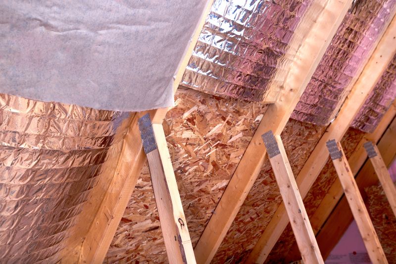 Ceiling Heat Installation