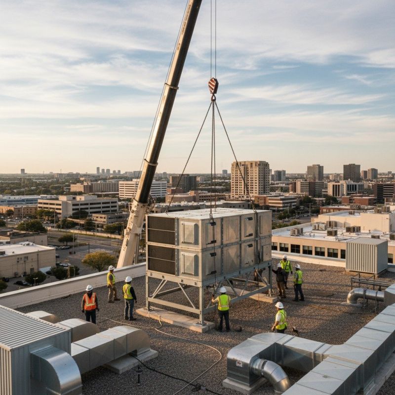 Commercial Ac Installation detail