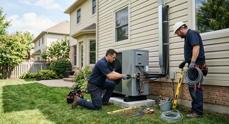 Heat Pump Installation project example