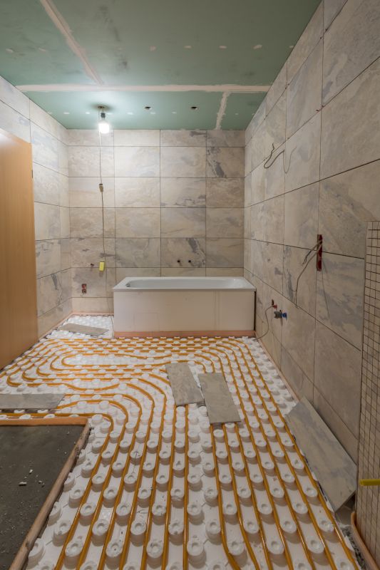 Tile Heating Installation